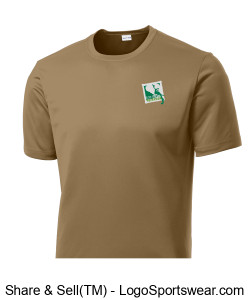 Brown Wicking T-Shirt Design Zoom